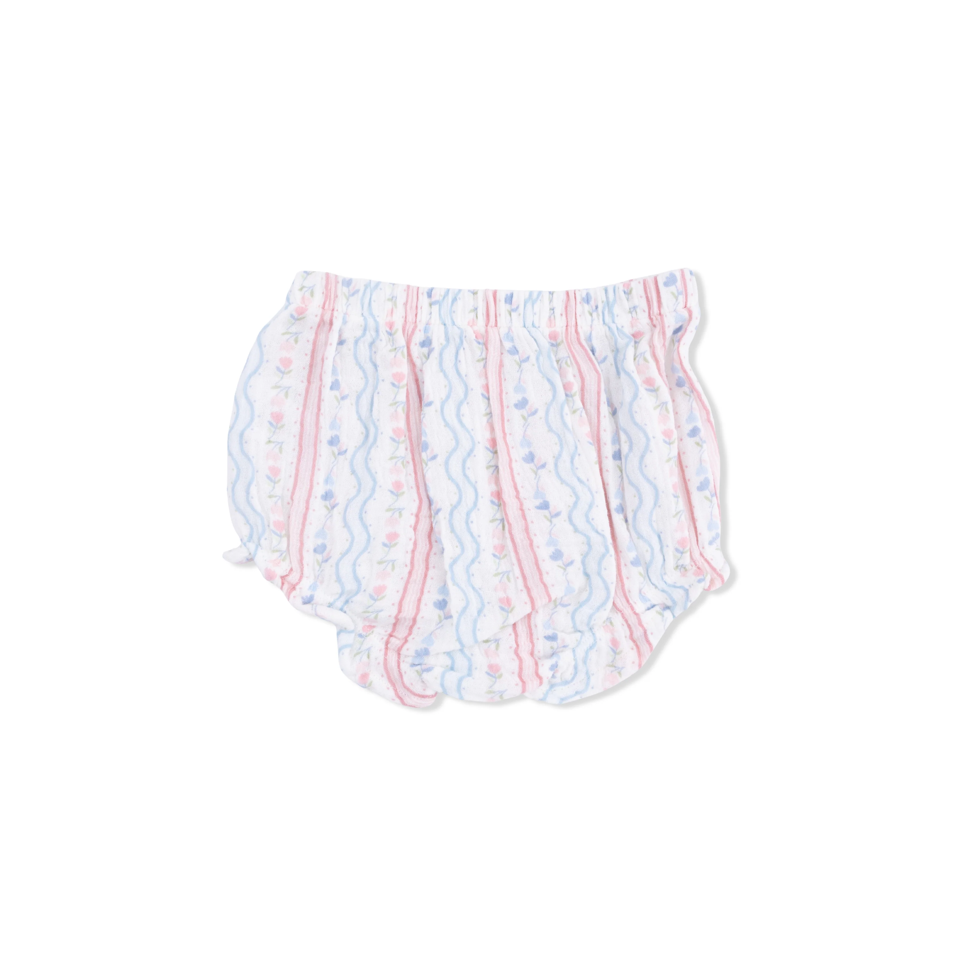 Tulip Stripe - Scallop Back Top with Bloomer & Headband - Image 6